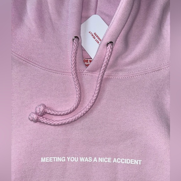 Pink We’re Not Really Strangers hoodie - Picture 4 of 6